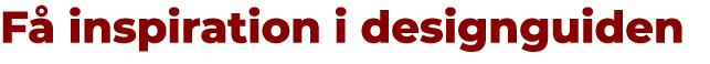 F inspiration i designguiden