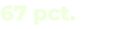 67 pct.