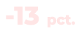  13 pct.