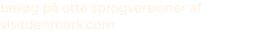 bes g p otte sprogversioner af visitdenmark.com 
