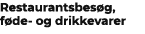 Restaurantsbes g, f de og drikkevarer