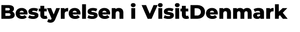 Bestyrelsen i VisitDenmark