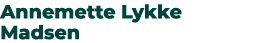 Annemette Lykke Madsen