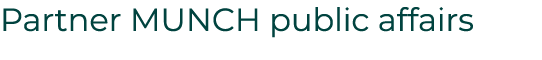 Partner MUNCH public affairs