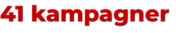 41 kampagner 