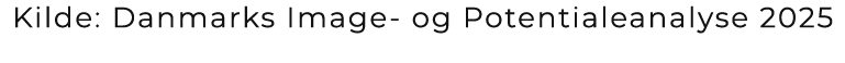 Kilde: Danmarks Image og Potentialeanalyse 2025