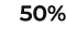 50%