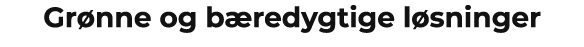 Gr nne og b redygtige l sninger